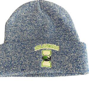 Islanders Athletic Marled Blue Winter Beanie Hat Sports Team Logo